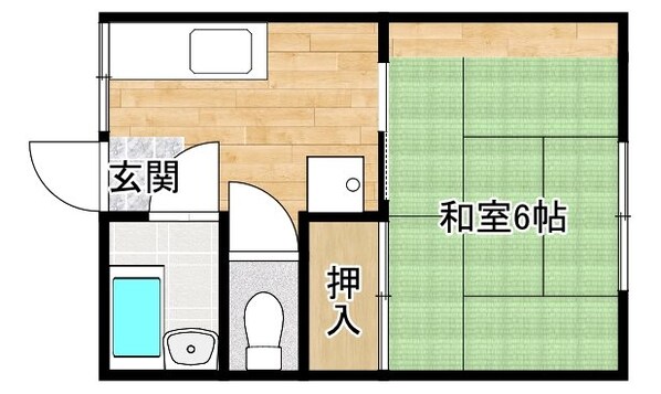 サンコーポの物件間取画像